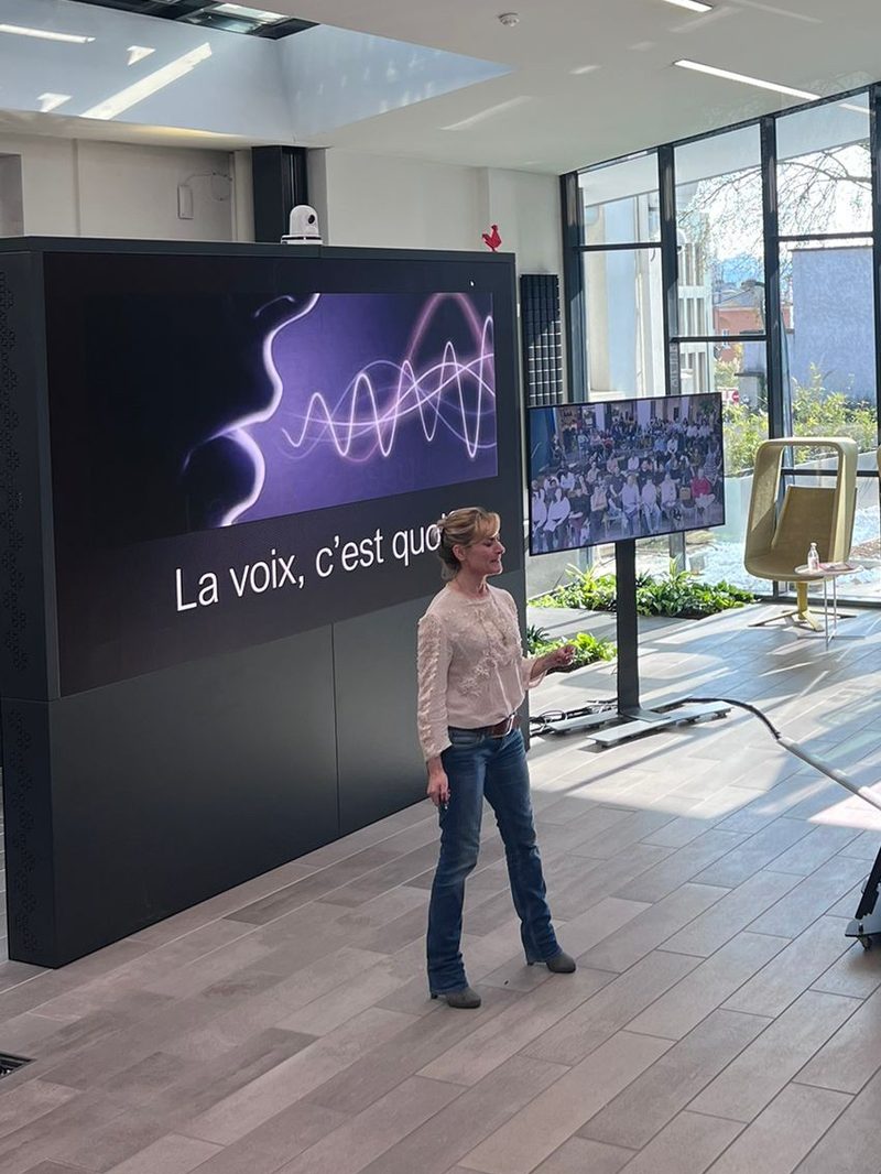 Atelier-conférence de New Vocal Impact